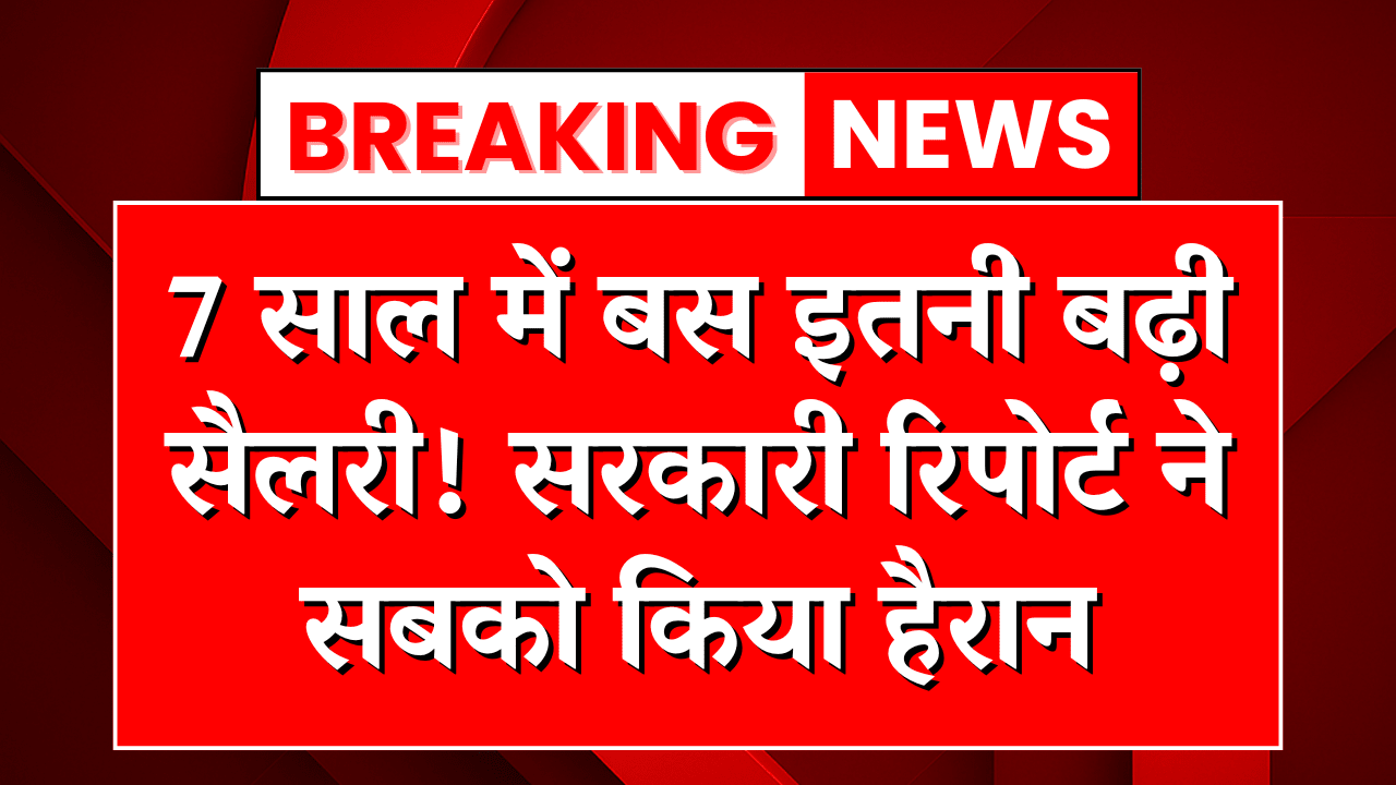 Average monthly income of Indian employees 2025